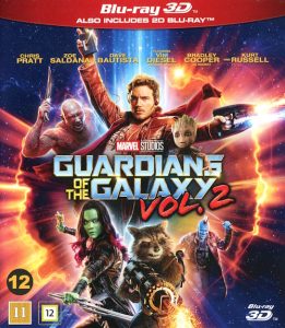 Bluray - Guardians of the Galaxy - Vol. 2 (3D) framsida
