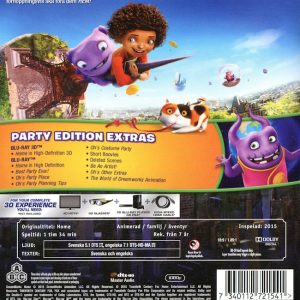 Bluray - Home (3D) (Deluxe Edition) baksida