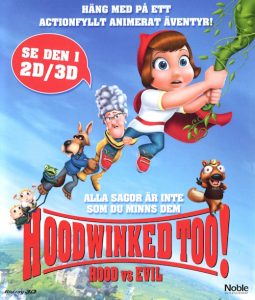 Bluray - Hoodwinked Too! - Hood Vs Evil (3D) framsida