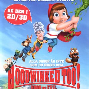 Bluray - Hoodwinked Too! - Hood Vs Evil (3D) framsida