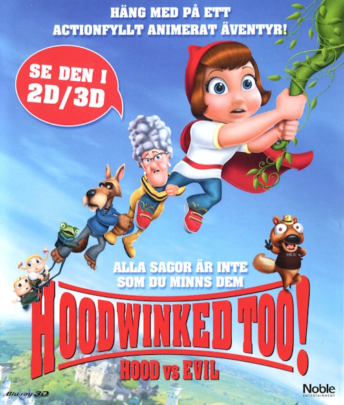 hoodwinked-too-hood-vs-evil-3d-bluray-fram Bluray - Hoodwinked Too! - Hood Vs Evil (3D) framsida