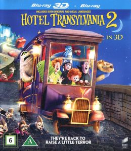 Bluray - Hotell Transylvanien 2 (3D) framsida