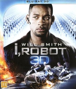 Bluray - I, Robot (Will Smith) (3D) framsida