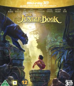 Bluray - Jungle Book (2016) (3D) framsida