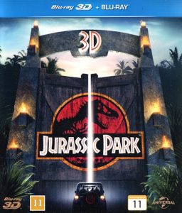 Bluray - Jurassic Park (1993) (3D) framsida