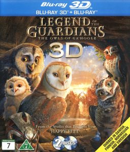 Bluray - Legend of the Guardians: The Owls of Ga'hoole (3D) framsida