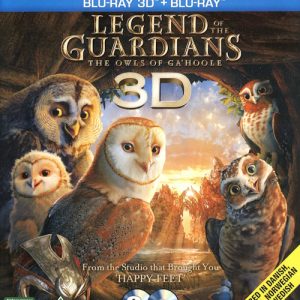Bluray - Legend of the Guardians: The Owls of Ga'hoole (3D) framsida