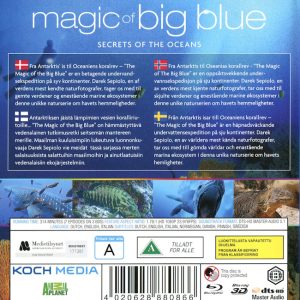 Bluray - Magic of Big Blue (3D) baksida