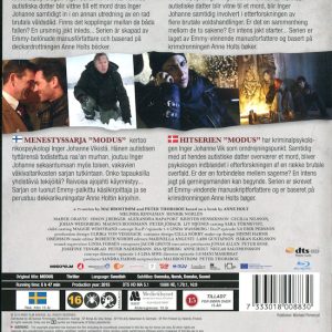 Bluray - Modus: Säsong 1 baksida