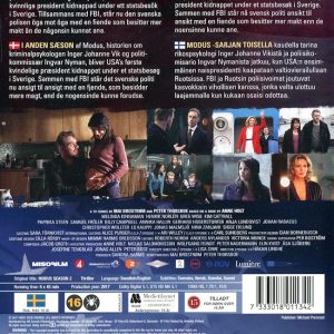 Bluray - Modus: Säsong 2 baksida