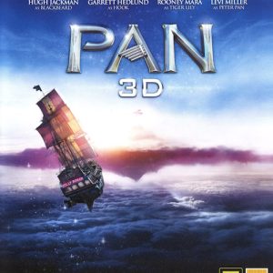 Bluray - Pan (2015) (3D) framsida