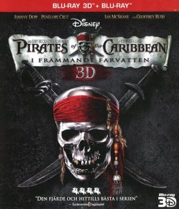 Bluray - Pirates of the Caribbean: I Främmande Farvatten (3D) framsida