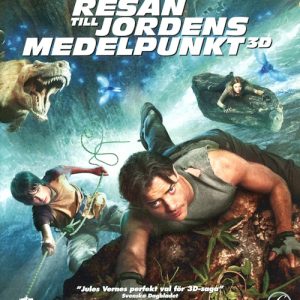 Bluray - Resan till Jordens Medelpunkt (3D) framsida
