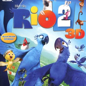 Bluray - Rio 2 (3D) (3-disc Collectors Edition) Framsida