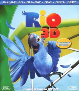 Bluray - Rio (3D) framsida
