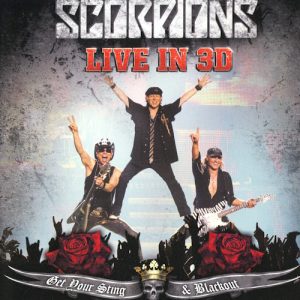 Bluray - Scorpions: Get Your Sting And Black Out - Live In 3D framsida