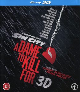 Bluray - Sin City - A Dame to Kill For (3D) framsida