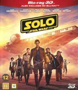 Bluray - Solo: A Star Wars Story (3D) framsida