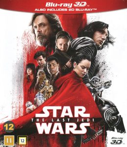Bluray - Star Wars - The Last Jedi (3D) framsida