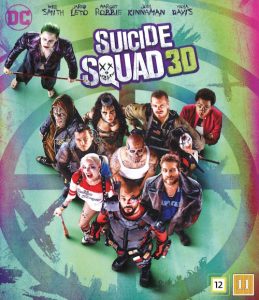 Bluray - Suicide Squad (3D) framsida