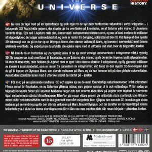 Bluray - The Universe (History HD) (3D) baksida