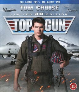 Bluray - Top Gun (Tom Cruise) (1986) (3D) framsida