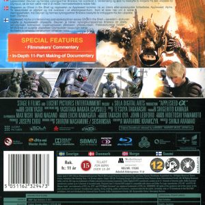Bluray - Appleseed - Alpha baksida