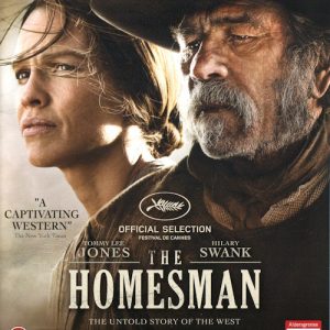 Bluray - Homesman (Hilary Swank) framsida