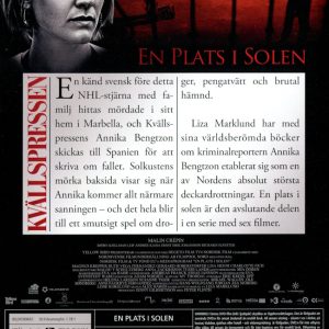 DVD - En plats i Solen (Liza Marklund) baksida