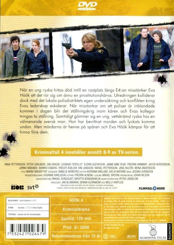 DVD - Höök 4 : Gränshandel baksida