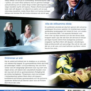 DVD - Maria Wern: Volym 1 (3 filmer) baksida