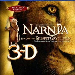 Bluray - Berättelsen om Narnia: Kung Caspian och skeppet Gryningen (3D) framsida