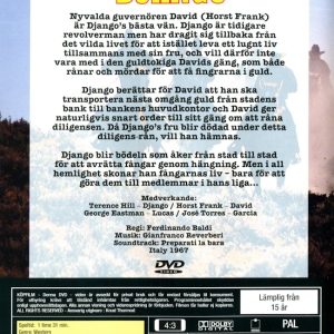 DVD - Django: Hämnaren (Terence Hill) (1968) baksida