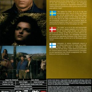 DVD - Outlaw (Howard Hughes) (1943) baksida
