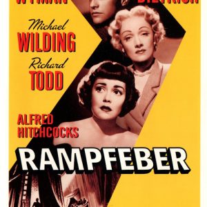 DVD - Rampfeber (Marlene Dietrich) (1950) framsida