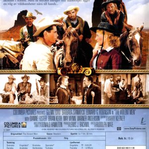 DVD - Våldets Män (Glenn Ford) (1954) baksida