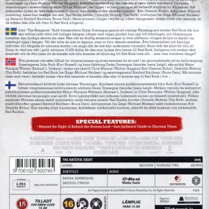 Bluray - Hateful Eight (2-disc Special Edition) baksida