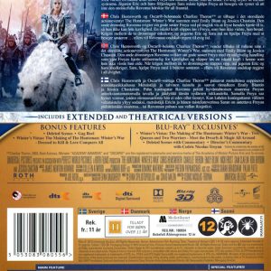Bluray - Huntsman - Winter's War (Extended Edition) (3D) baksida