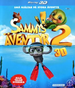 Bluray - Sammys Äventyr 2 (3D) framsida