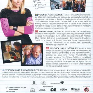 DVD - Veronica Mars - Hela Serien (18-disc) baksida