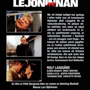 DVD - Den vita lejoninnan (Rolf Lassgård) baksida