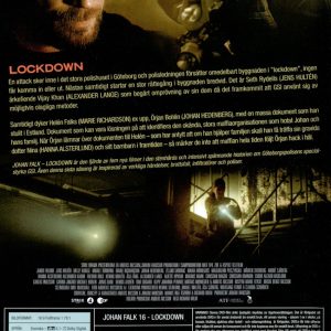 DVD - Johan Falk 16 - Lockdown baksida