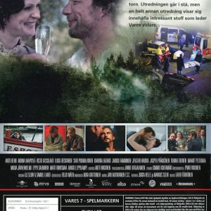 DVD - Vares 7: Spelmarkern baksida