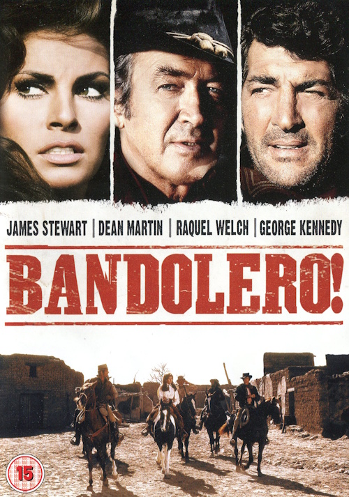 dvd-bandolero-james-stewart-1968-fram DVD - Bandolero! (James Stewart) (1968) framsida