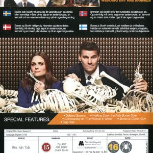 DVD - Bones - Säsong 9 baksida