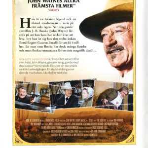 DVD - Den siste Gunfightern (John Wayne) (1976) baksida