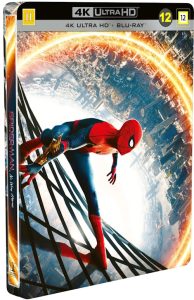 Bluray - Spider-Man: No Way Home (2-disc) (Steelbook) (4K) framsida