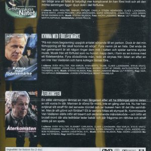 DVD - Van Veeteren Box (3-disc) baksida