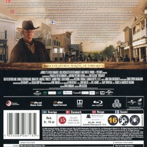 Bluray - Forsaken (Kiefer Sutherland) (2015) baksida