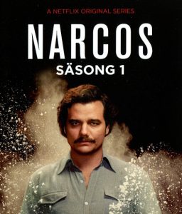 Bluray - Narcos - Säsong 1 framsida